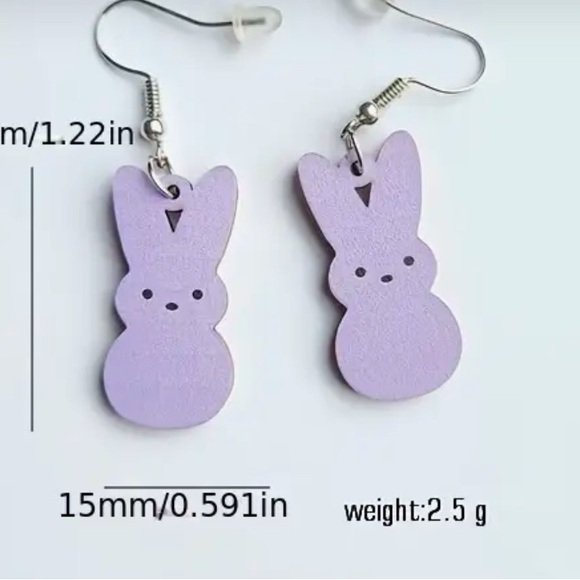 NWOT one pair of Peep earrings - Picture 4 of 4
